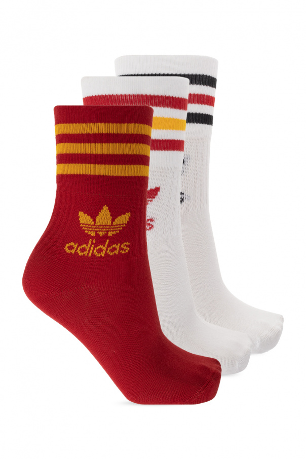 White Socks threepack ADIDAS Originals Vitkac GB